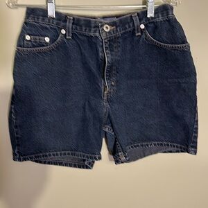 🎈SALE 🎈Dark Indigo Denim Mom Shorts